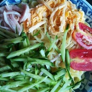 手作りタレと中華麺で☆冷やし中華